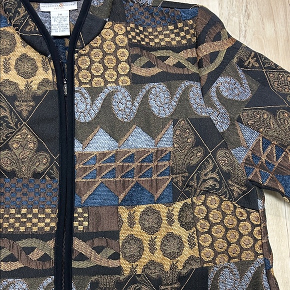 Predict Moore Multicolor tapestry Geometric Jacket - Picture 2 of 4